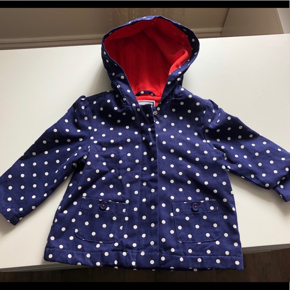 12-24M Girls: Polka Dot Jacket - Picture 3 of 5